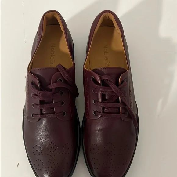 burgundy turtleneck dress Womens Brown Leather Derby Shoes: LEXIKON 159 – Officine Creative main image 0